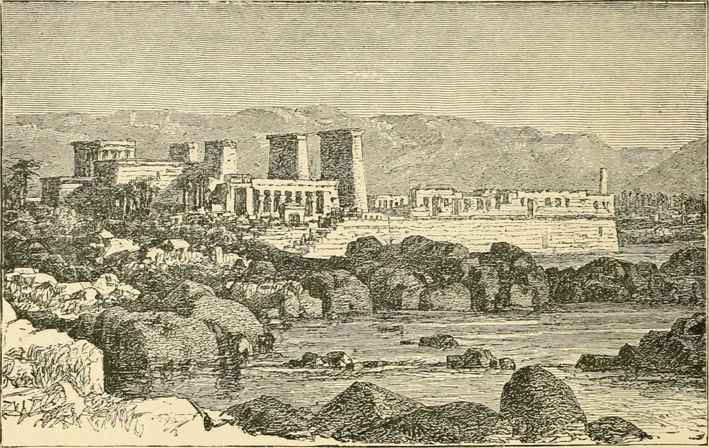 An illustration from The dawn of astronomy; a study of the temple-worship and mythology of the ancient Egyptians, 1894, leaf 402