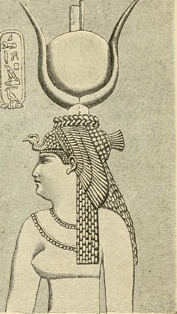 An illustration from The dawn of astronomy; a study of the temple-worship and mythology of the ancient Egyptians, 1894, leaf 52