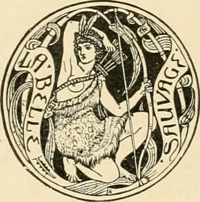 An illustration from The dawn of astronomy; a study of the temple-worship and mythology of the ancient Egyptians, 1894, leaf 8
