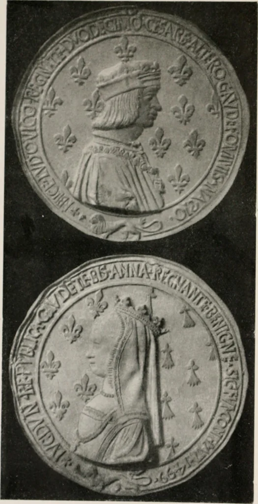 An illustration from The dawn of the French renaissance, 1918, leaf 12
