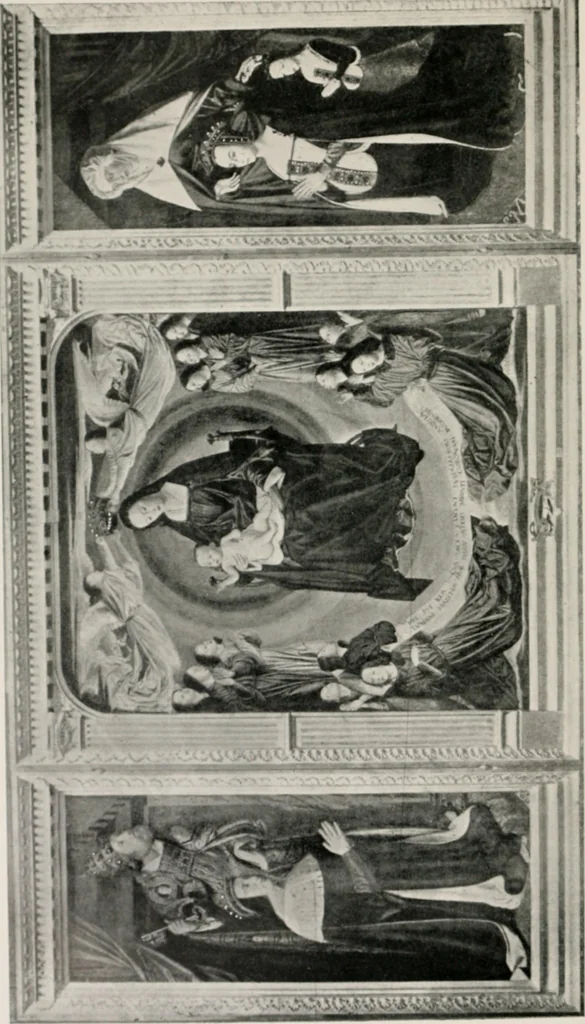 An illustration from The dawn of the French renaissance, 1918, leaf 654