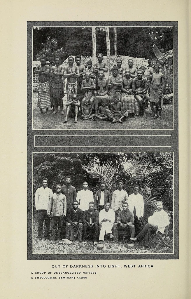An illustration from Daybreak in the dark continent, 1905, leaf 332