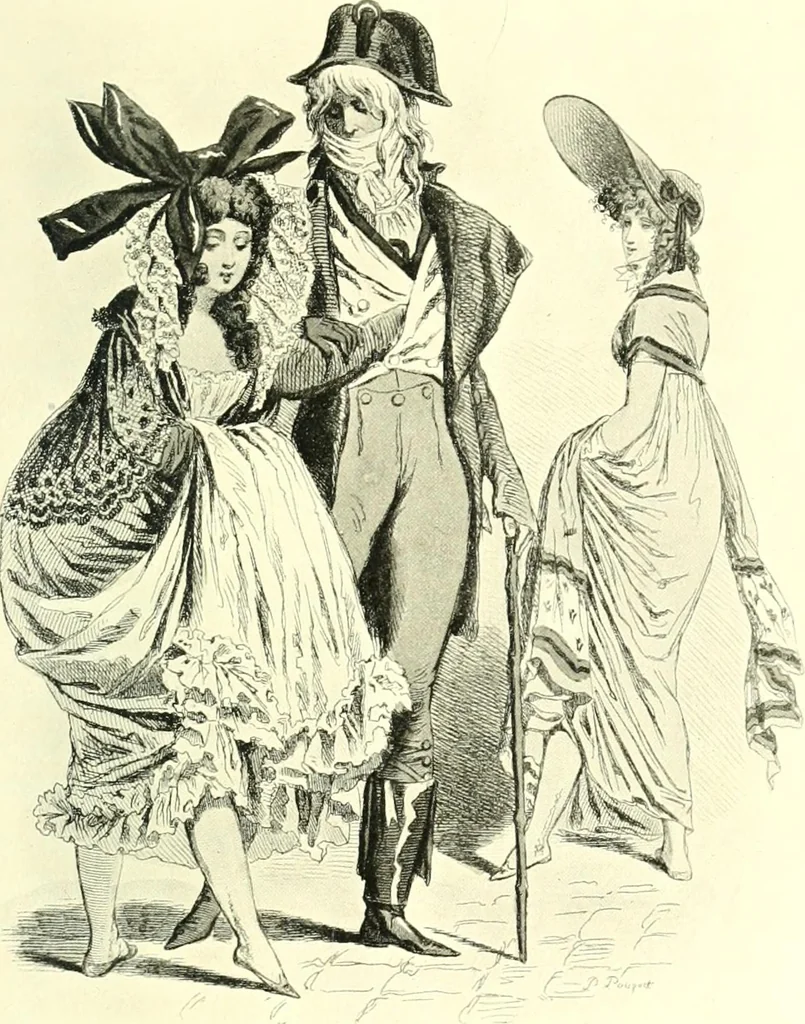 An illustration from The days of the Directoire, 1910, leaf 197