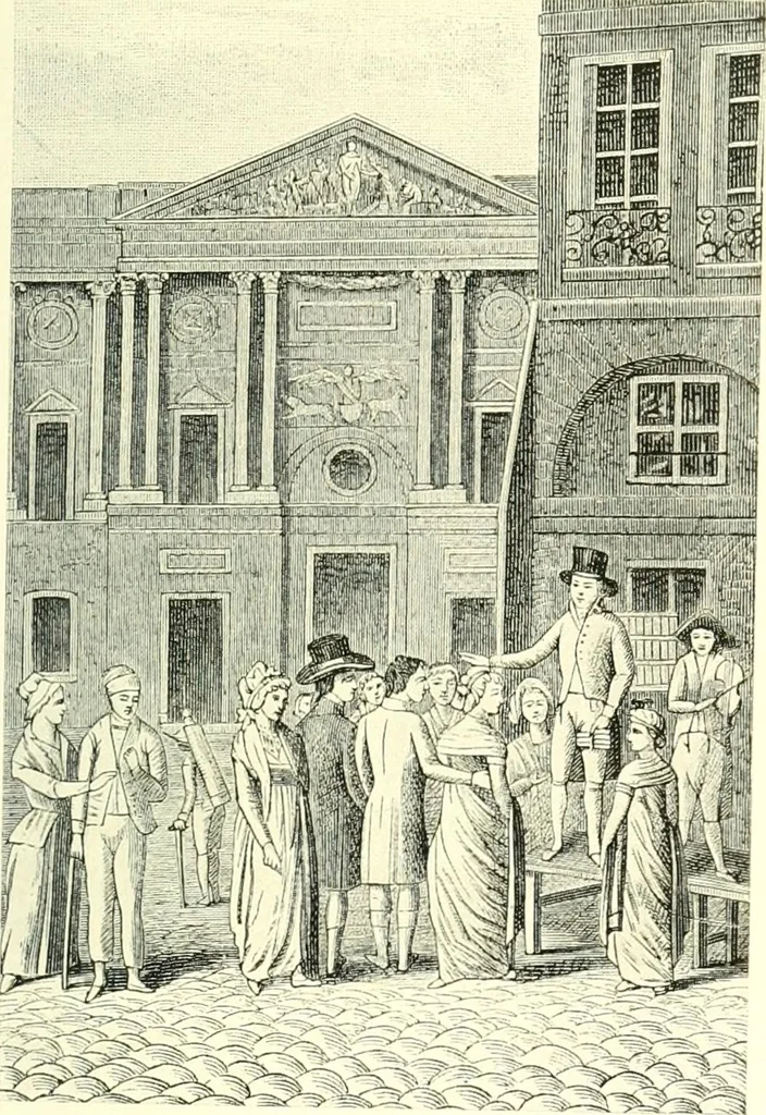 An illustration from The days of the Directoire, 1910, leaf 203