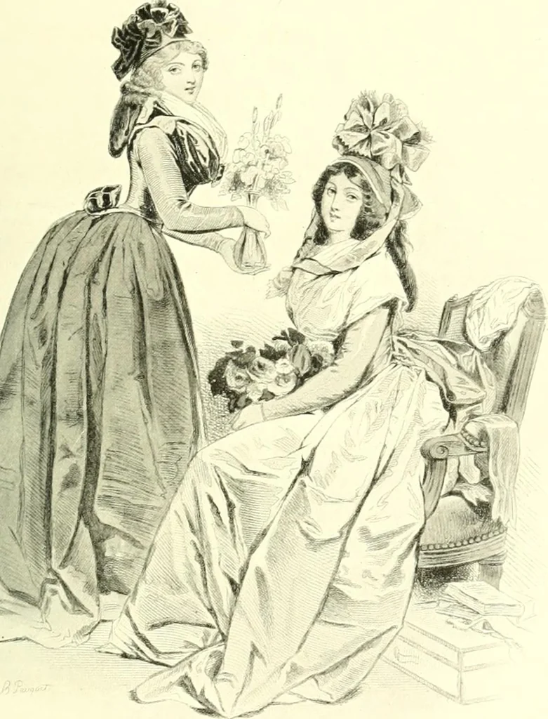 An illustration from The days of the Directoire, 1910, leaf 257