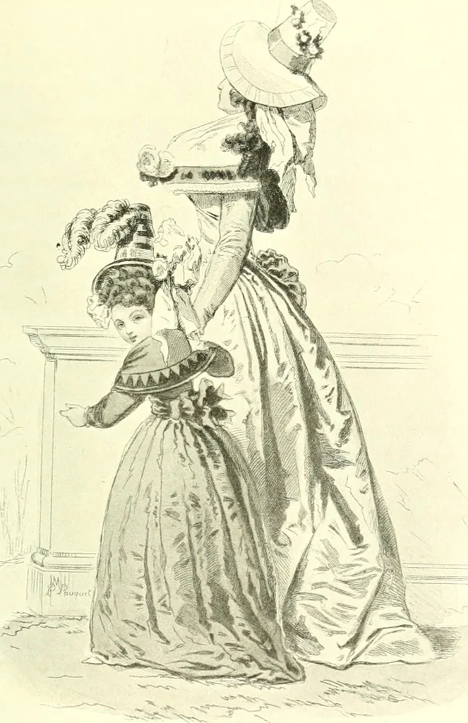 An illustration from The days of the Directoire, 1910, leaf 261
