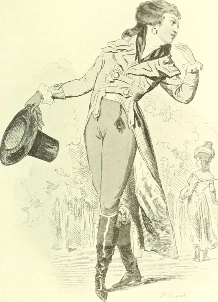 An illustration from The days of the Directoire, 1910, leaf 269