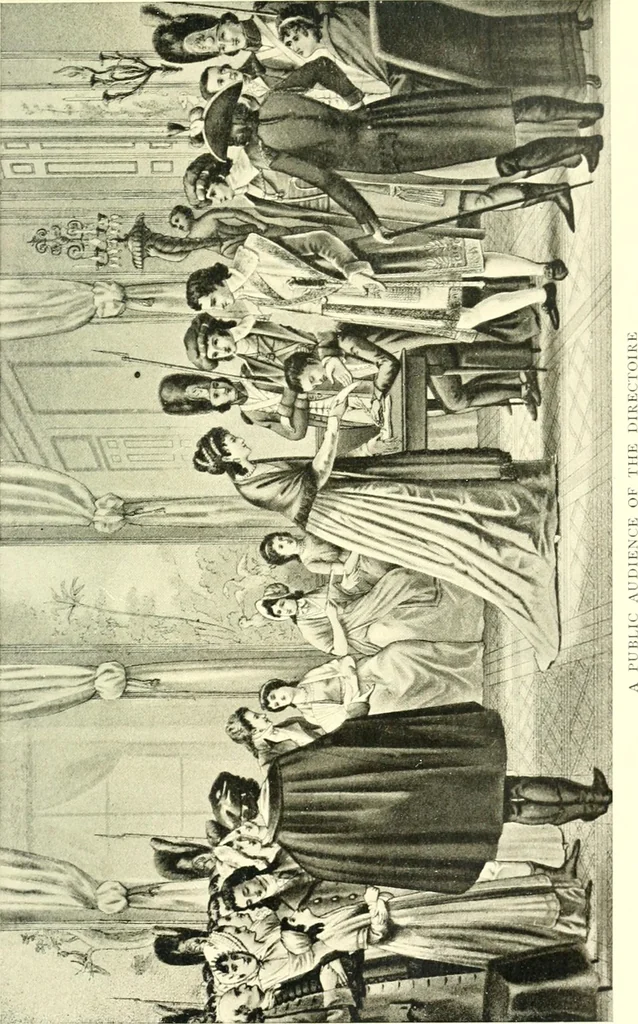 An illustration from The days of the Directoire, 1910, leaf 53