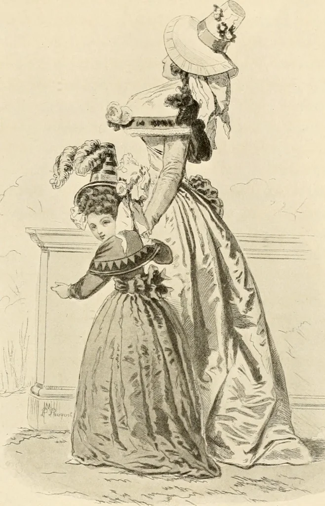 An illustration from The days of the Directoire, 1910, leaf 263