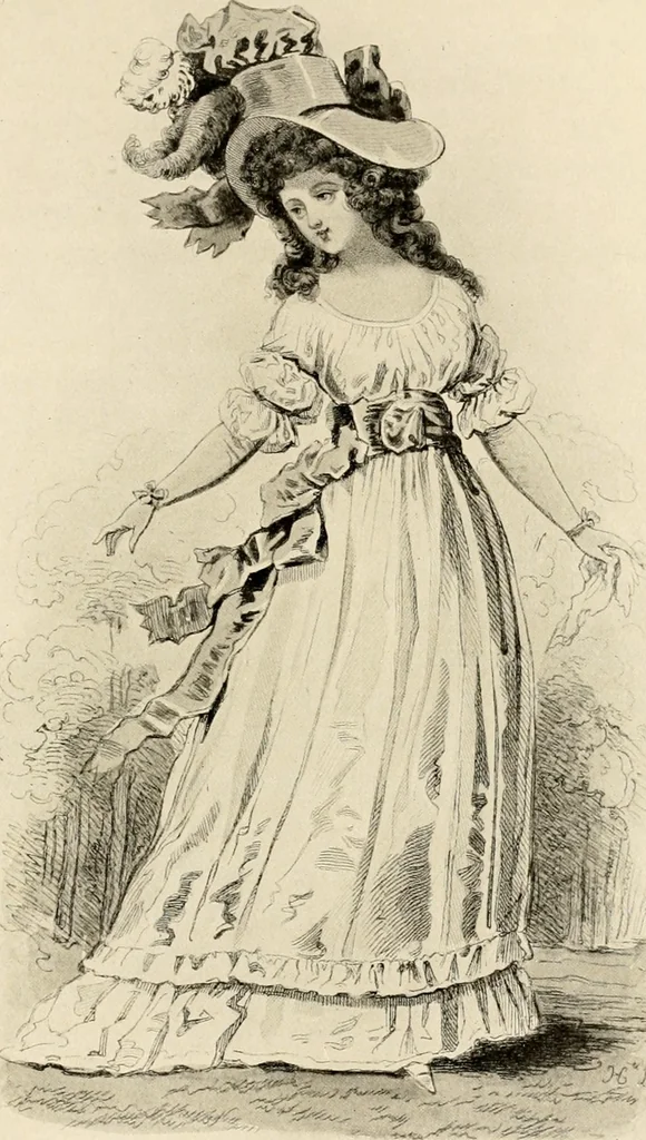 An illustration from The days of the Directoire, 1910, leaf 267