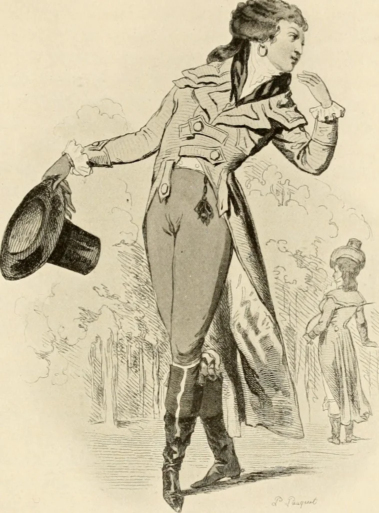 An illustration from The days of the Directoire, 1910, leaf 271
