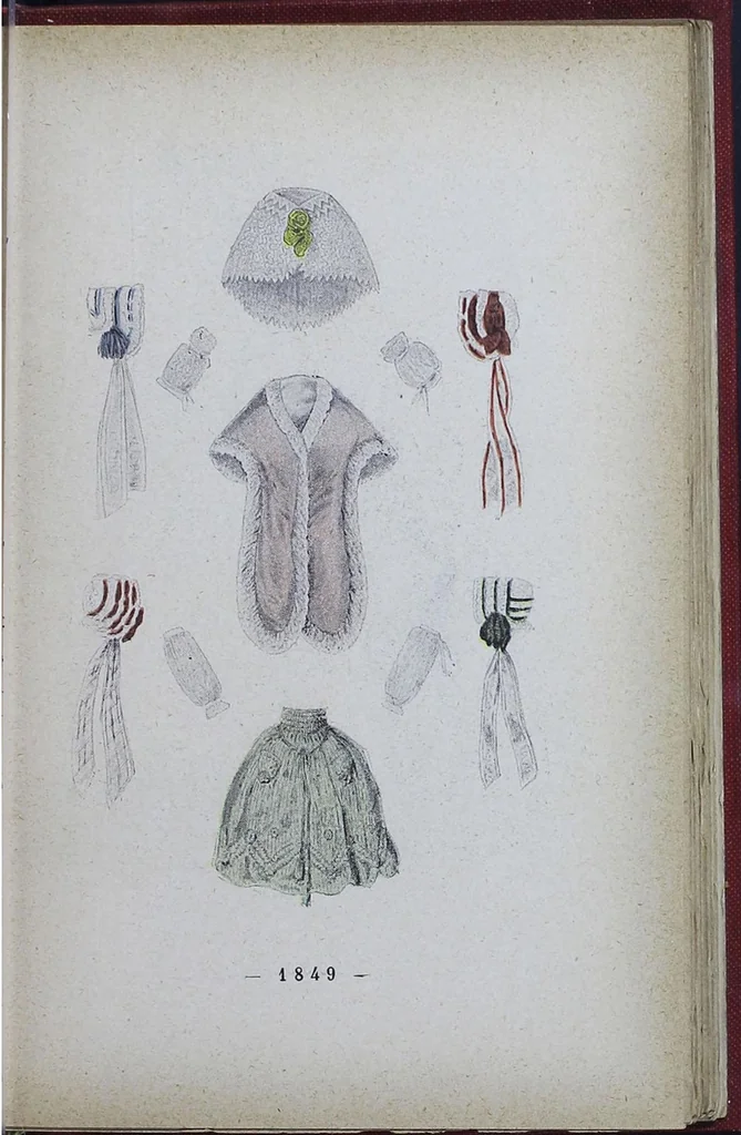 An illustration from Un Siècle De Modes Féminines: 1794-1894, 1895, leaf 138