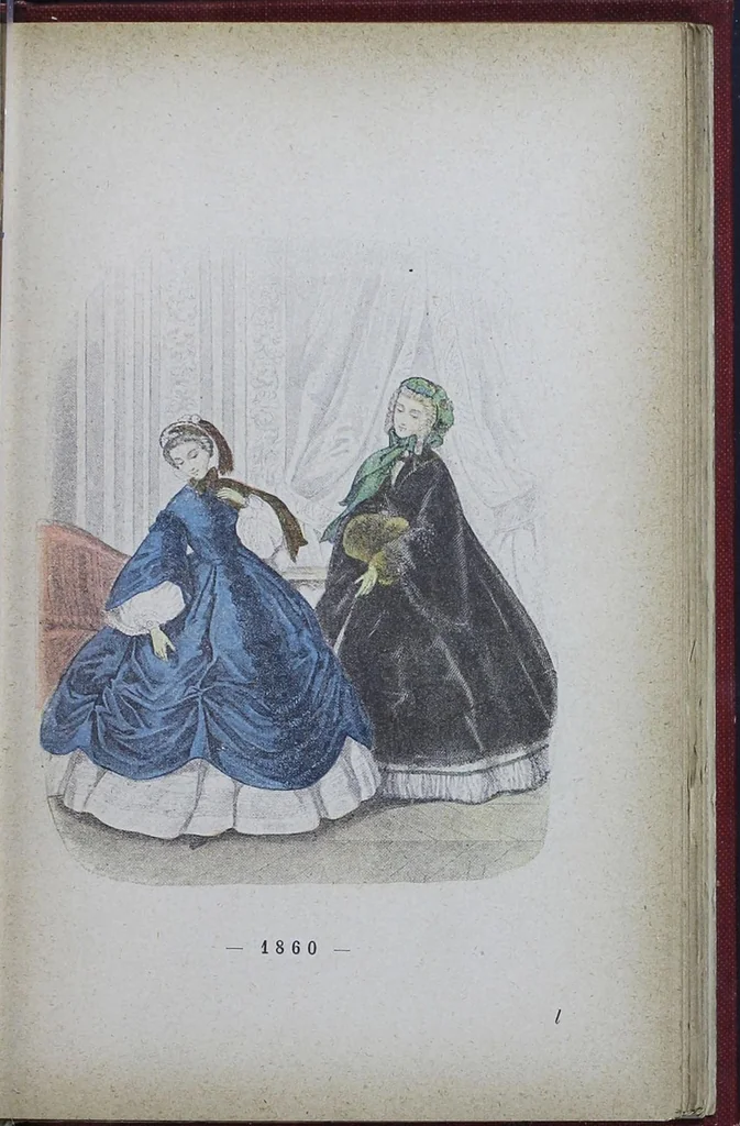 An illustration from Un Siècle De Modes Féminines: 1794-1894, 1895, leaf 160