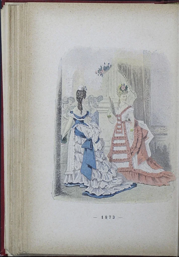 An illustration from Un Siècle De Modes Féminines: 1794-1894, 1895, leaf 183