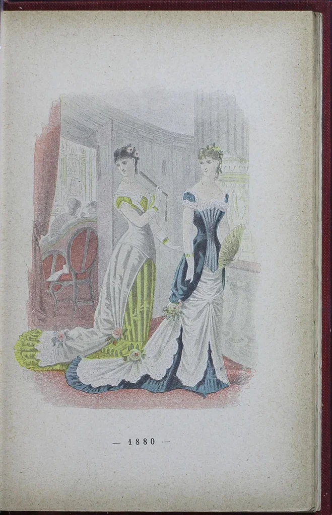 An illustration from Un Siècle De Modes Féminines: 1794-1894, 1895, leaf 194