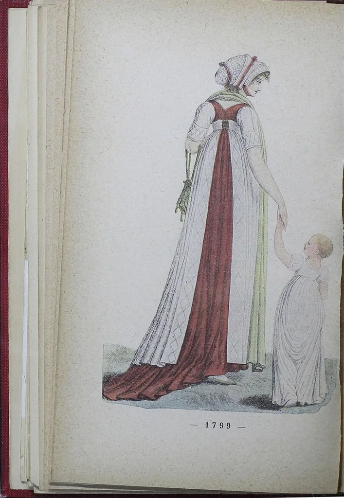 An illustration from Un Siècle De Modes Féminines: 1794-1894, 1895, leaf 37