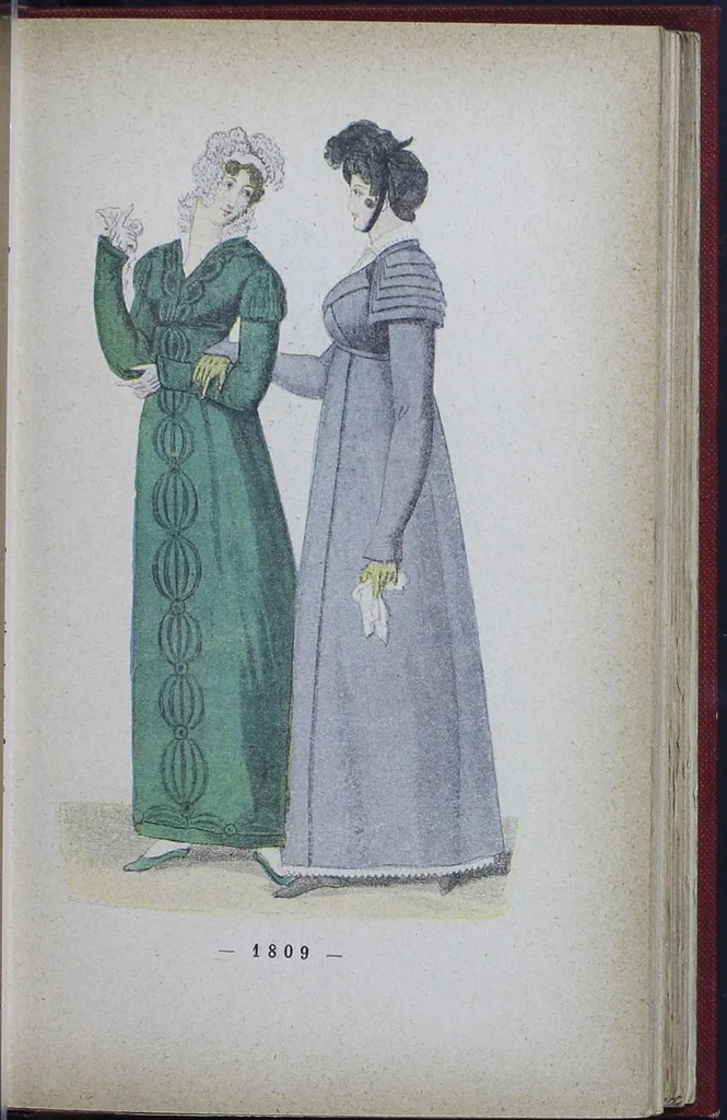 An illustration from Un Siècle De Modes Féminines: 1794-1894, 1895, leaf 58