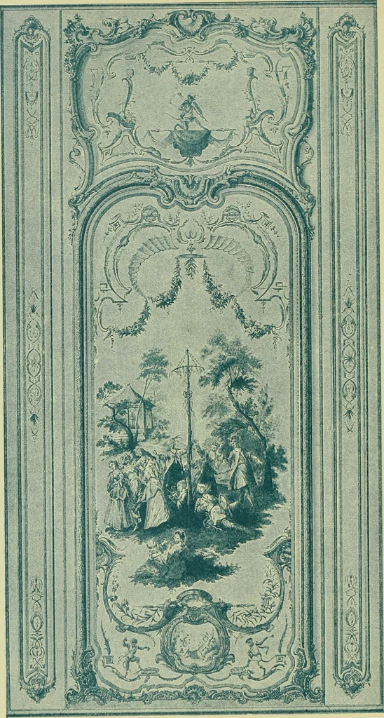 An illustration from Débuts de l'imprimerie en France : l'Imprimerie nationale, l'Hôtel de Rohan, 1905, leaf 211