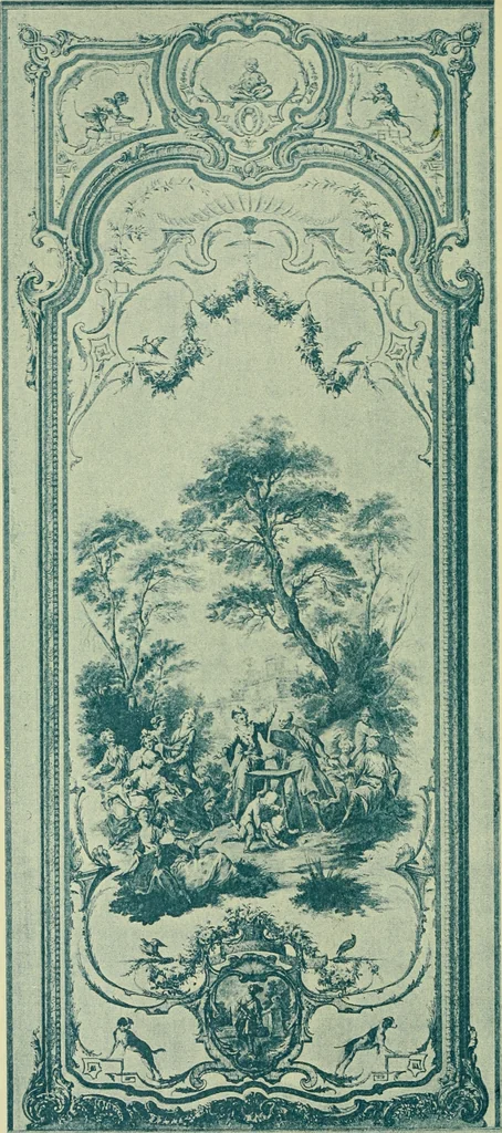 An illustration from Débuts de l'imprimerie en France : l'Imprimerie nationale, l'Hôtel de Rohan, 1905, leaf 213