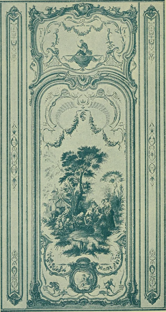 An illustration from Débuts de l'imprimerie en France : l'Imprimerie nationale, l'Hôtel de Rohan, 1905, leaf 219