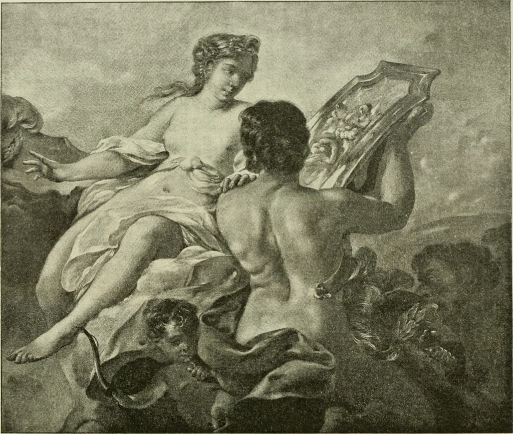 An illustration from Débuts de l'imprimerie en France : l'Imprimerie nationale, l'Hôtel de Rohan, 1905, leaf 253