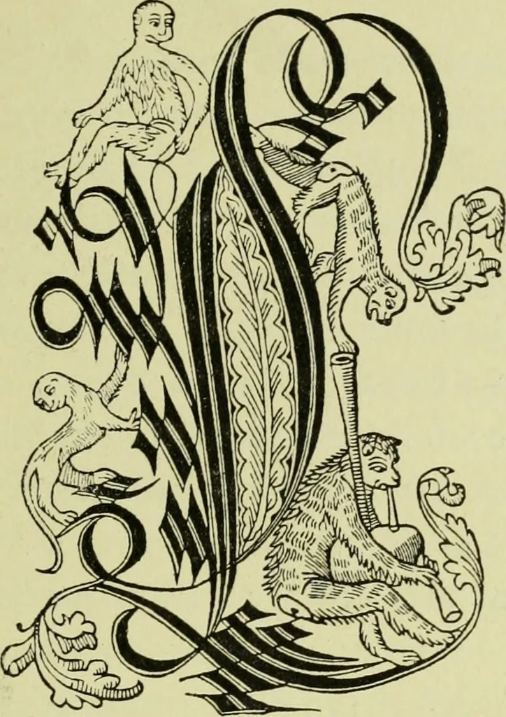 An illustration from Débuts de l'imprimerie en France : l'Imprimerie nationale, l'Hôtel de Rohan, 1905, leaf 36