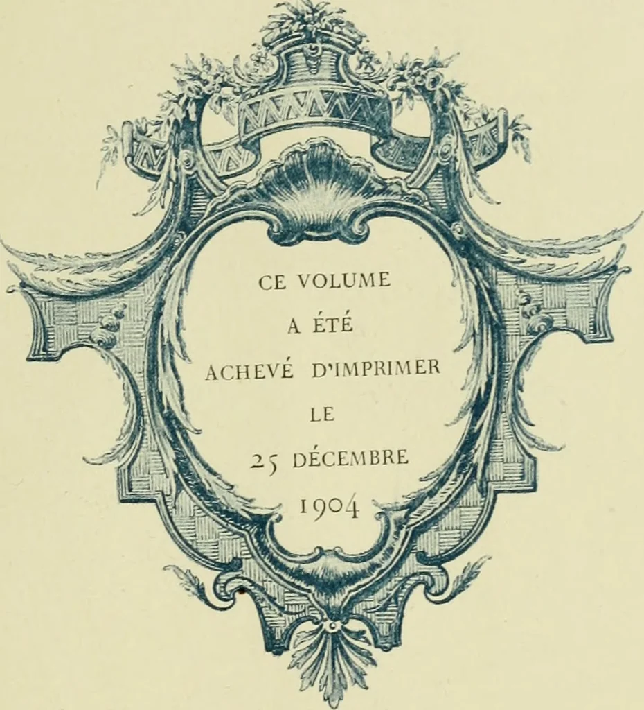 An illustration from Débuts de l'imprimerie en France : l'Imprimerie nationale, l'Hôtel de Rohan, 1905, leaf 378