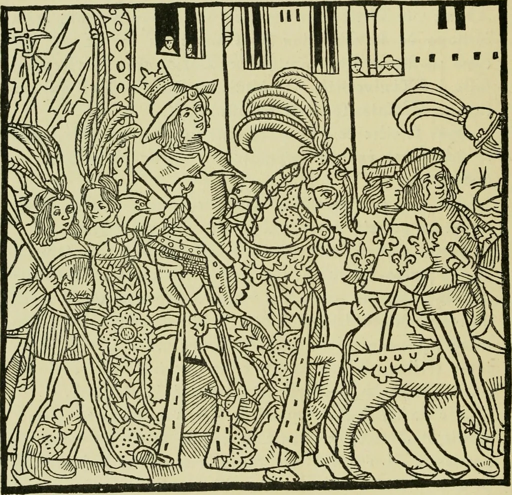 An illustration from Débuts de l'imprimerie en France : l'Imprimerie nationale, l'Hôtel de Rohan, 1905, leaf 61