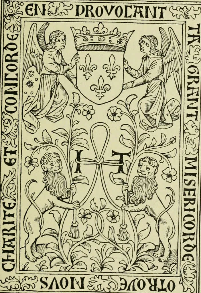 An illustration from Débuts de l'imprimerie en France : l'Imprimerie nationale, l'Hôtel de Rohan, 1905, leaf 64