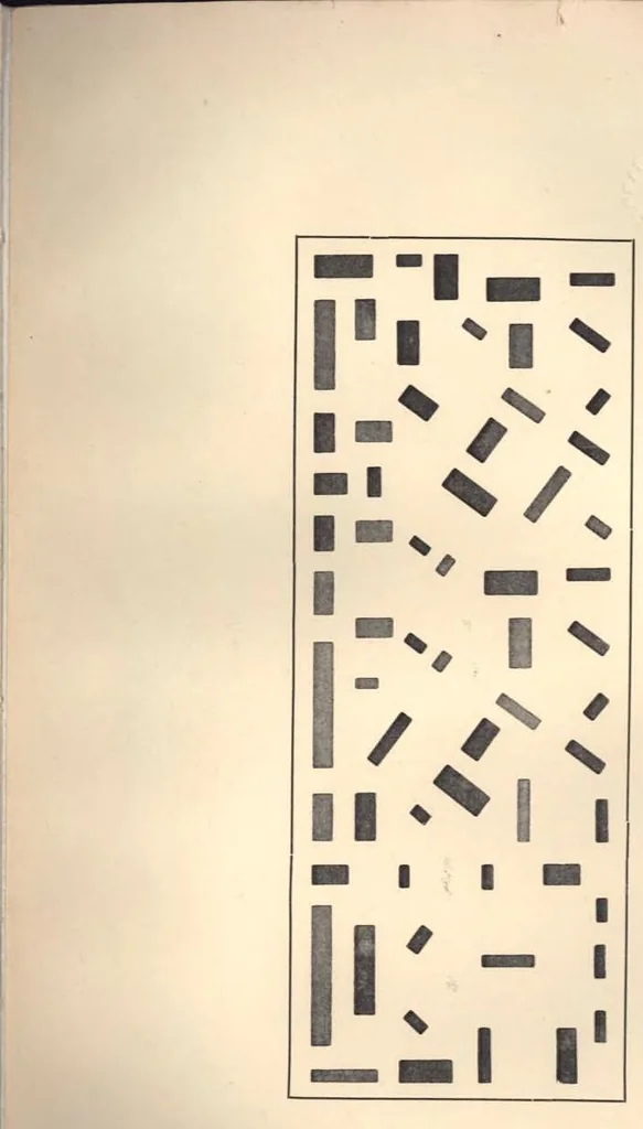 An illustration from De Stijl Vol 1 No 1 Delft October 1917, 1917, leaf 14
