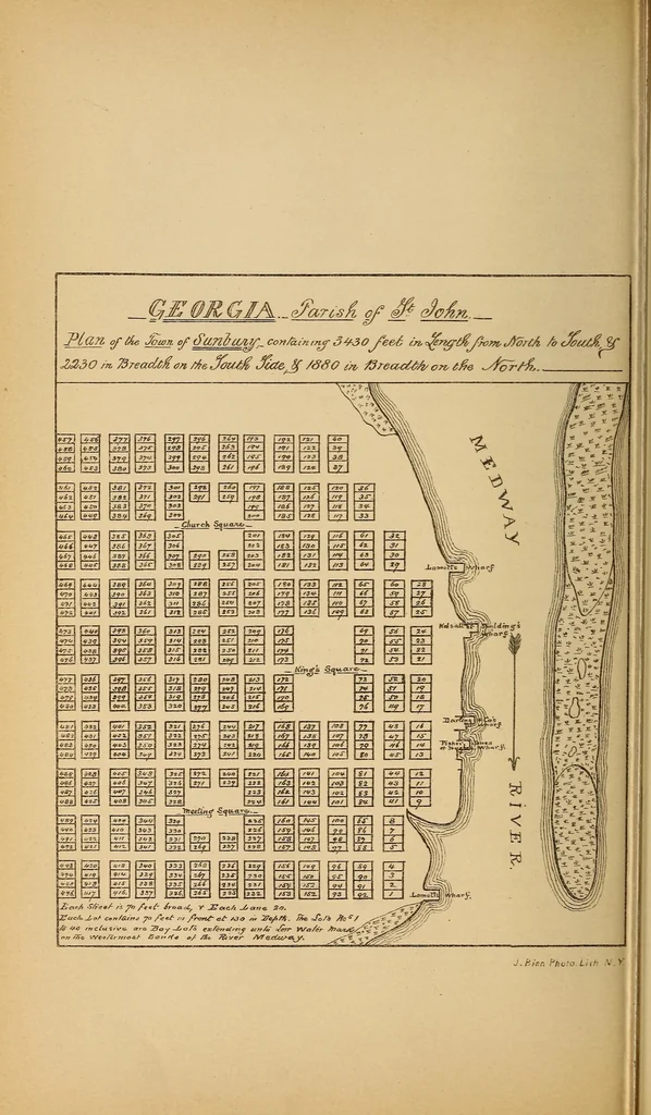 An illustration from The dead towns of Georgia, 1878, leaf 150