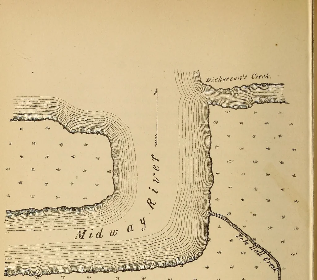 An illustration from The dead towns of Georgia, 1878, leaf 192