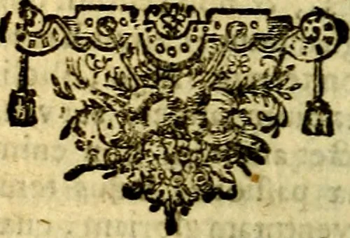 An illustration from De aeternitate considerationes coram Ser.mo vtriusque Bavariae Duce, S.R.I. Archidapifero, Electore, Maximiliano et Ser.ma Coninge Elisabetha explicatae:, 1634, leaf 177