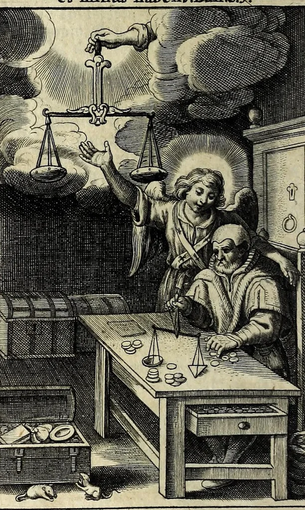 An illustration from De aeternitate considerationes : coram Sermo. vtriusq[ue] Bavariae Duce, S.R.I. Archidapifero, Electore, Maximiliano et Sermâ. coniuge Elisabetha explicatae : eisdem inscriptae et dedicatae, 1631, leaf 46