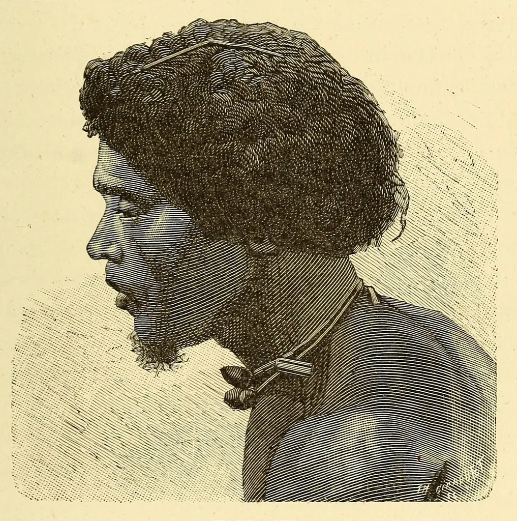 An illustration from De Angola á contra-costa; descripção de uma viagem atravez do continente africano .., 1886, leaf 79