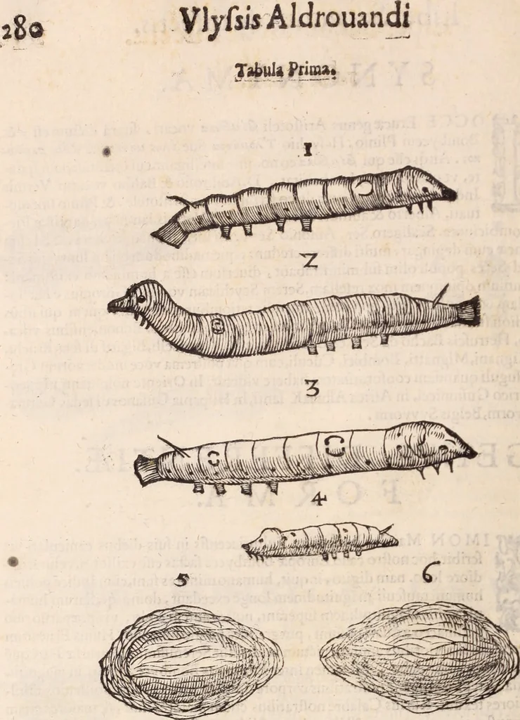 An illustration from De animalibus insectis libri septem : cum singulorum iconibus ad viuum expressis / autore Ulysse Aldrovando ... ; ad sereniss: Franc. Mariam Secundum ..., 1602, leaf 295
