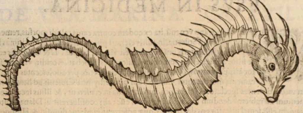 An illustration from De animalibus insectis libri septem : cum singulorum iconibus ad viuum expressis / autore Ulysse Aldrovando ... ; ad sereniss: Franc. Mariam Secundum ..., 1602, leaf 754