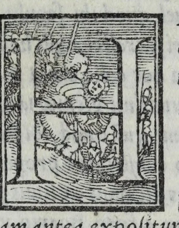 An illustration from De antiqvitatibvs vrbis Romae : ab antiquis nouisq[ue] auctoribus exceptis, & summa breuitate ordineq[ue] dispositis, 1549, leaf 143