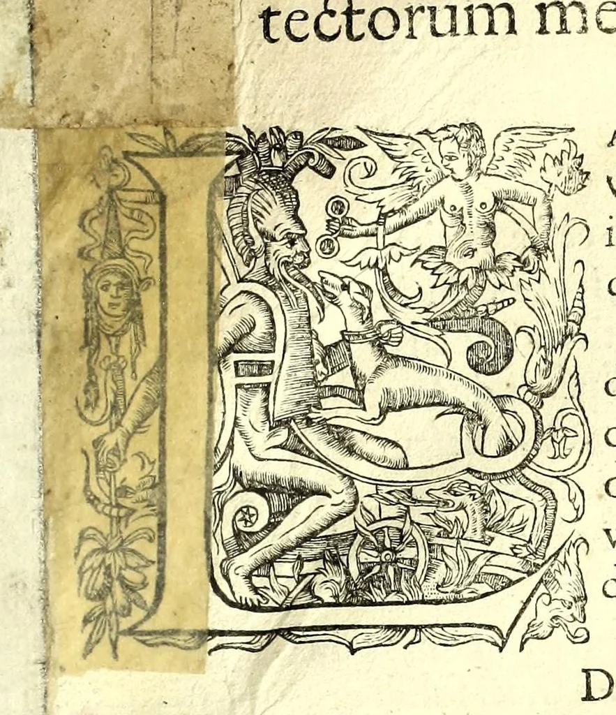 An illustration from De architectura Iacobi Androuetii du Cerceau, opus : quo descriptae sunt aedificiorum quinquaginta planè dissimilium ichnographiae, in omnium non modò potentiorum, sed etiam mediocrium & tenuiorum gratia[m], quos aedificandi studium oblectat: adiunctâ vsus & commoditatis in habitationibus singulis expositione, vnà cum integra cuisque aedificij dimensione. Hûc accedit breuis explicatio de structurarum, quibus aedifica constant, dimensione per orgyiam, que Gallica est architectorum mensura, sex longa pedes: quâ certè methodo nemo non aedificia quaevis metiri, & futuri in aedificando sumptus rationem secum inire poterit .., 1559, leaf 13