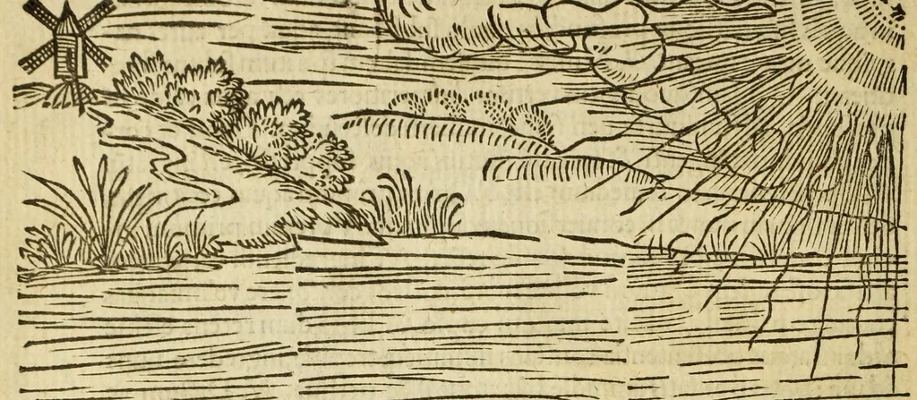 An illustration from De arte natandi libri duo : quorum prior regulas ipsius artis, posterior vero praxin demonstrationemque continet, 1587, leaf 48
