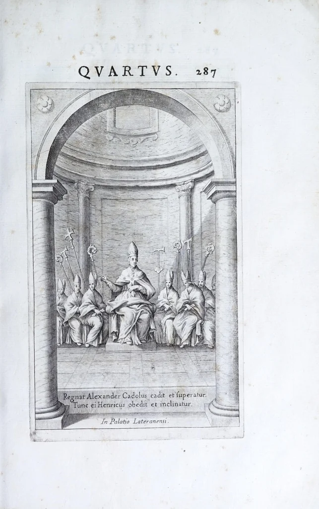 An illustration from De basilica et patriarchio Lateranensi libri quattuor, 1656, leaf 323
