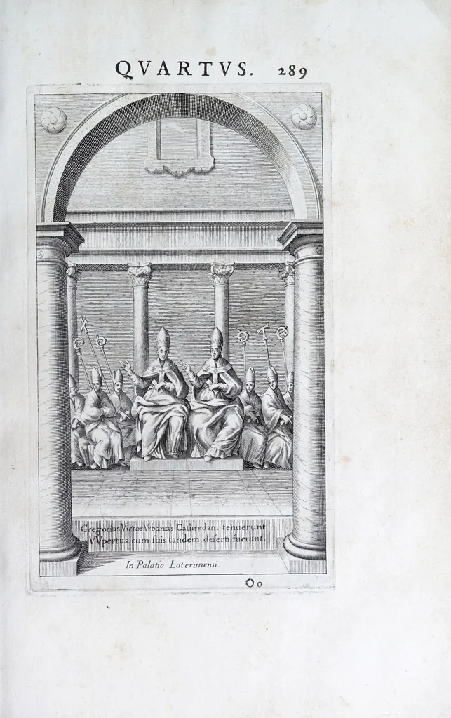 An illustration from De basilica et patriarchio Lateranensi libri quattuor, 1656, leaf 325