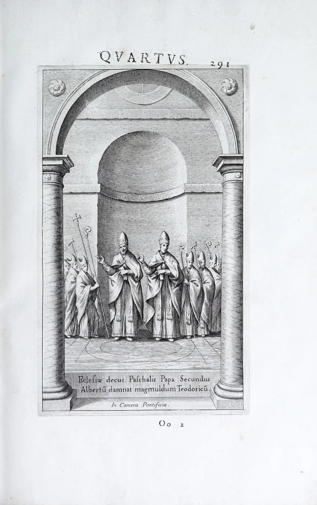 An illustration from De basilica et patriarchio Lateranensi libri quattuor, 1656, leaf 327