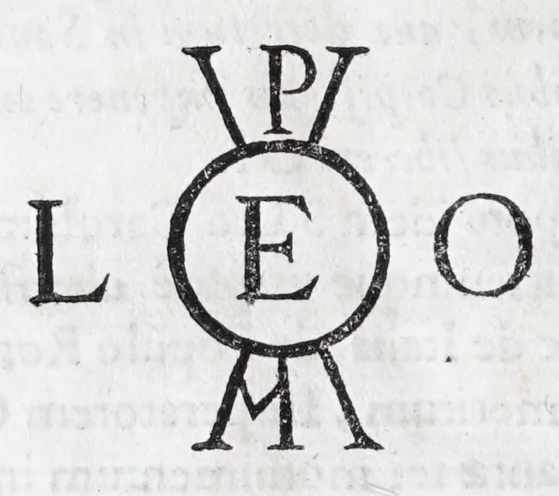 An illustration from De basilica et patriarchio Lateranensi libri quattuor, 1656, leaf 384