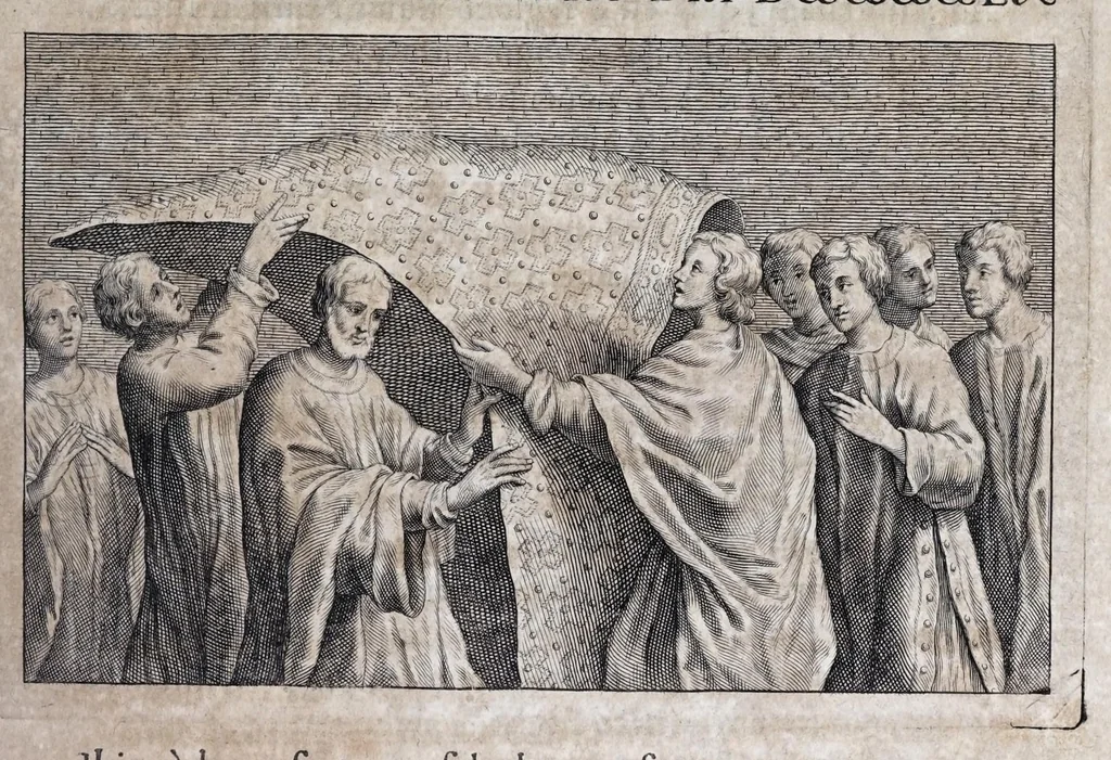 An illustration from De basilica et patriarchio Lateranensi libri quattuor, 1656, leaf 93