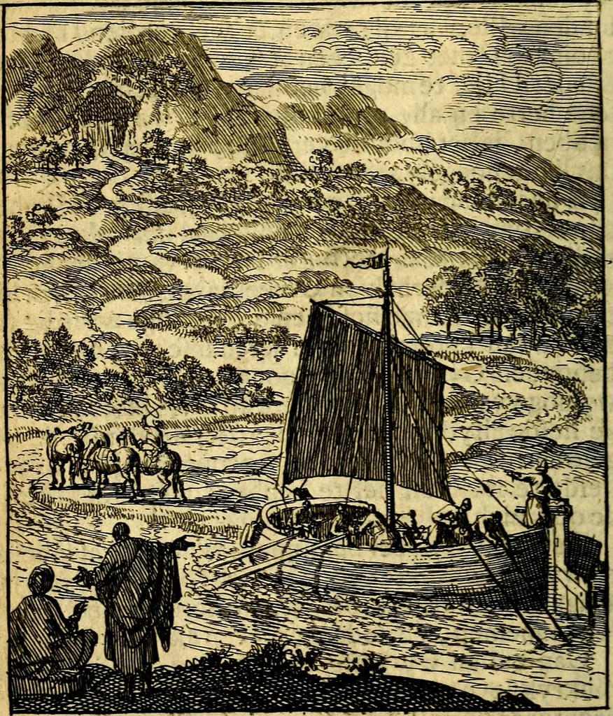 An illustration from De beginselen van Gods koninkryk in den mensch : uytgedrukt in verscheide zinne-beelden : als mede een Alleenspraake met God : benevens eenige Stigtelyke rymen, 1738, leaf 93