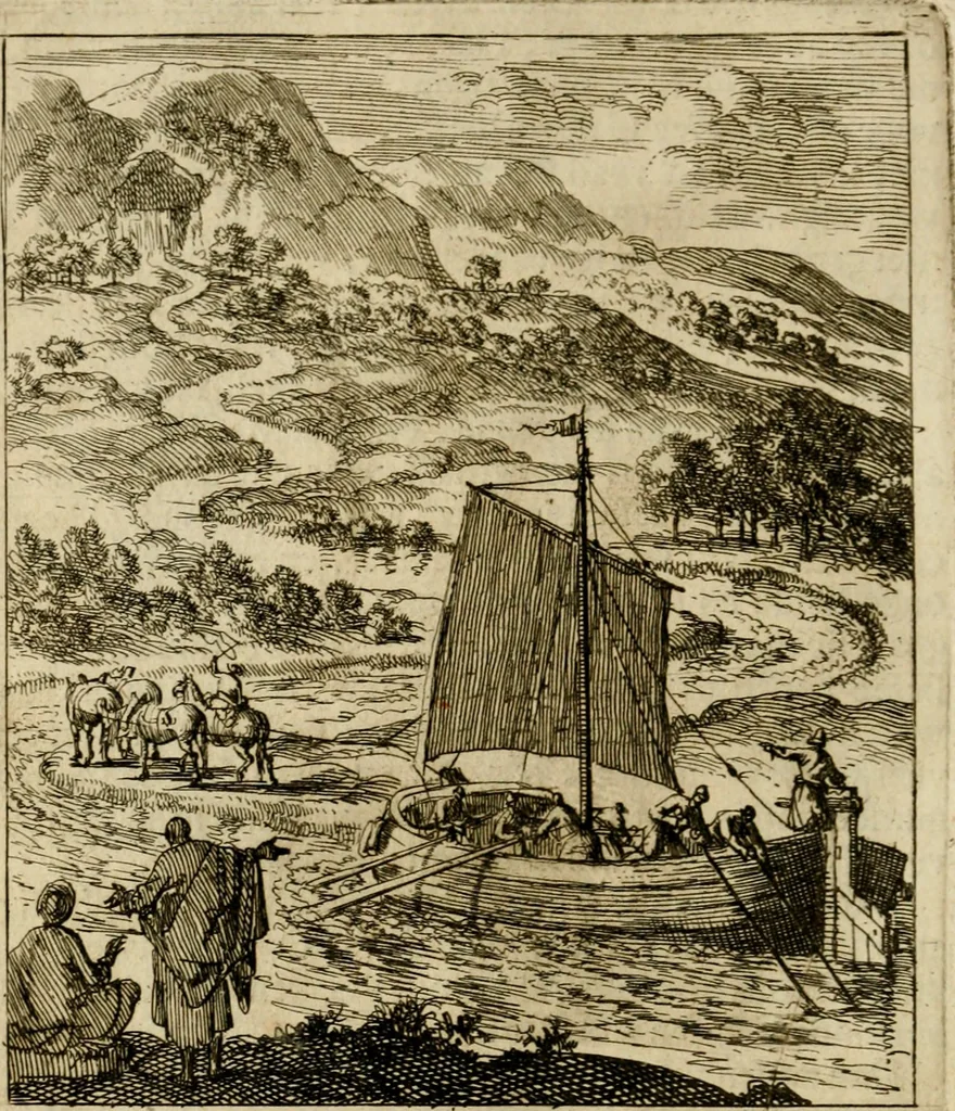 An illustration from De beginselen van Gods koninkryk in den mensch : uitgedrukt in zinnebeelden, 1689, leaf 93