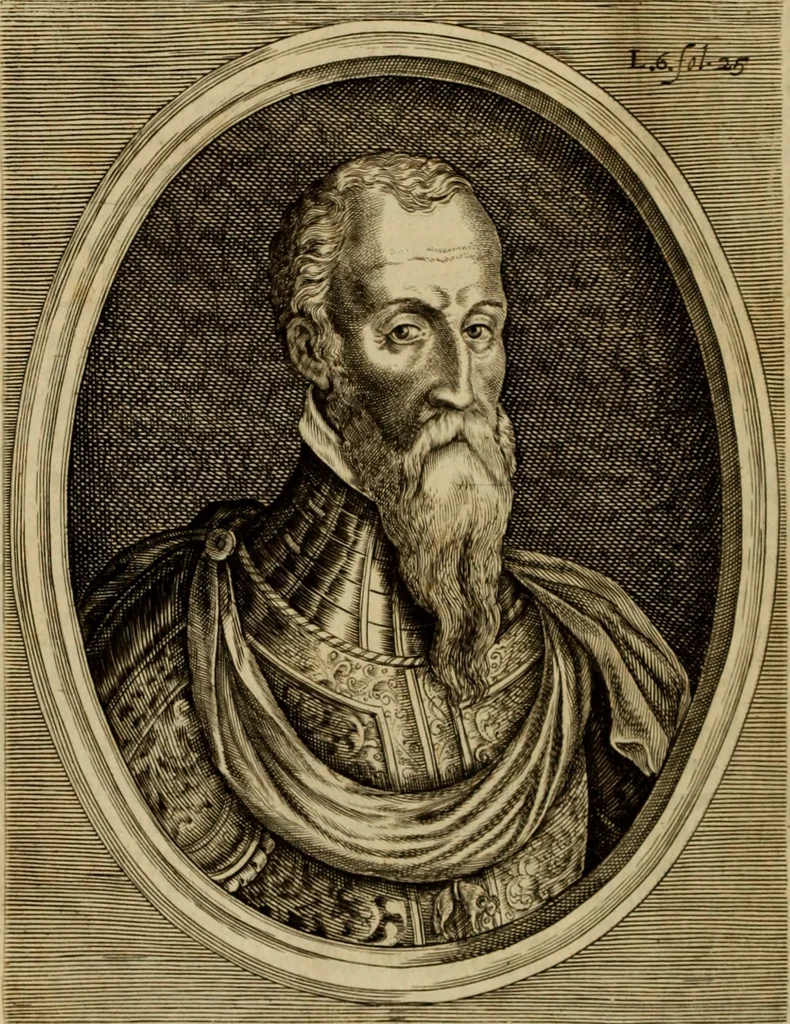 An illustration from De bello belgico : the history of the Low-Countrey warres, 1650, leaf 191