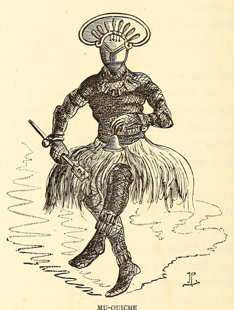 An illustration from De Benguella ás terras de Iácca; descripção de uma viagem na Africa central e occidental. Comprehendendo narrações, aventuras, e estudos importantes sobre as cabeceiras dos rios Cu-nene, Cu-bango, Lu-ando, Cu-anza e Cu-ango, e de grande parte do curso dos dois ultimos; alem da descoberta dos rios Hamba, Cauali, Sussa e Cu-gho, e larga noticia sobre as terras de Quiteca, N'bungo, Sosso, Futa, e Iácca, 1881, leaf 348