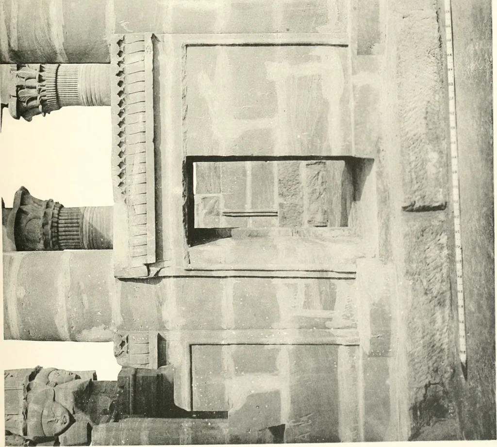 An illustration from Debod bis Bab Kalabsche, 1911, leaf 116